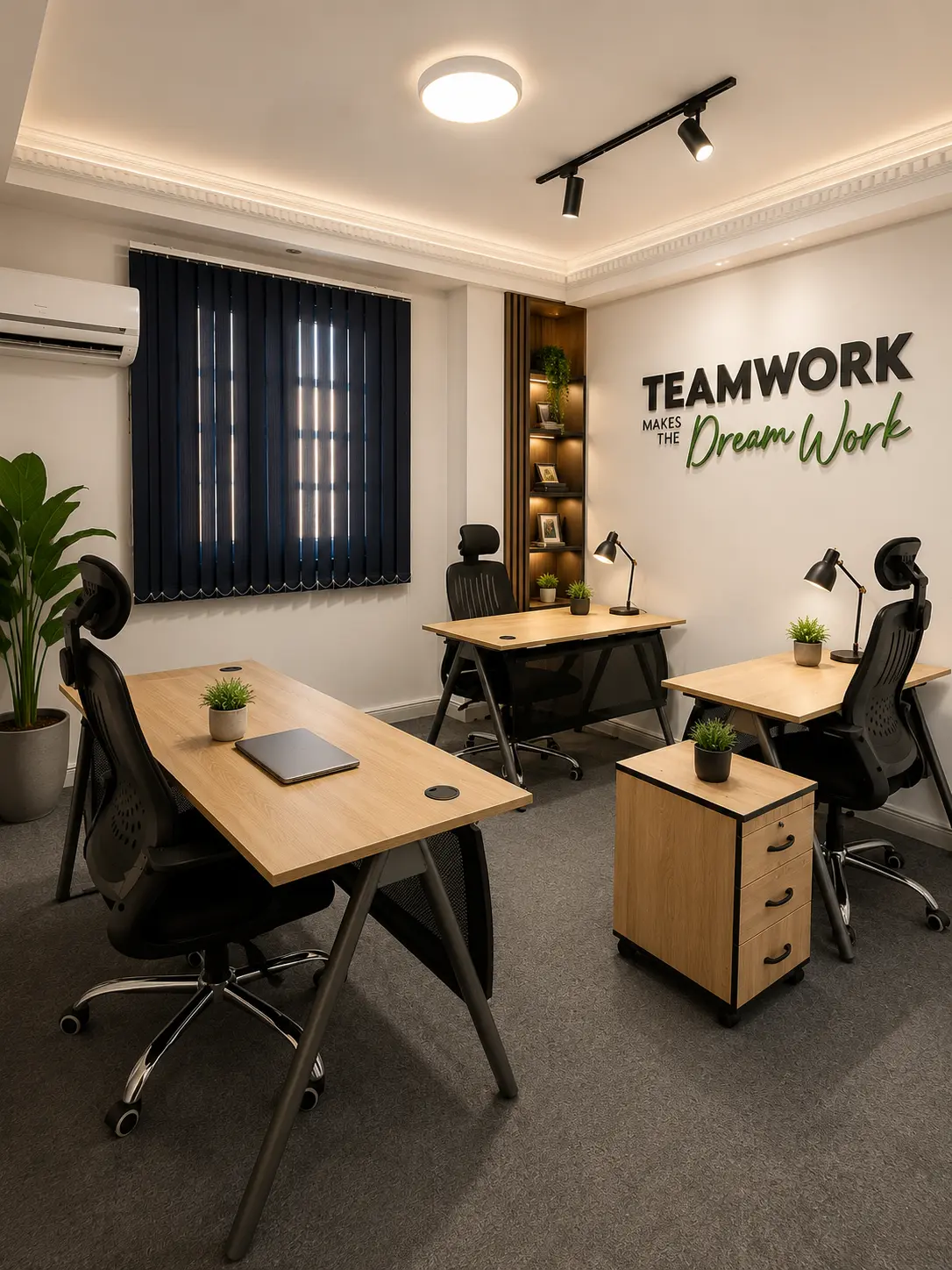 Furnished private office at Villa Spaces